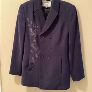 Kasper A.S.L. Petite Suit Jacket and Skirt. 6P